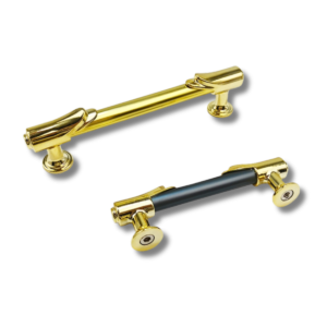 TOPYA Black Aluminum Cabinet Handles for Kitchen Cabinets and Drawers | Modern Cabinet Pulls for Luxury Residential & Commercial Projects | 96mm-224mm